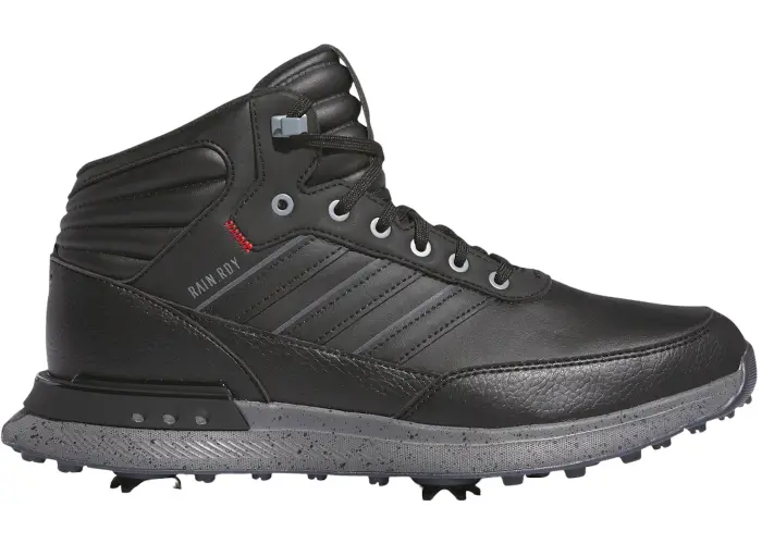 Size 10 - adidas S2G Rain.RDY Golf Core Black Iron Metallic Better Scarlet IH517