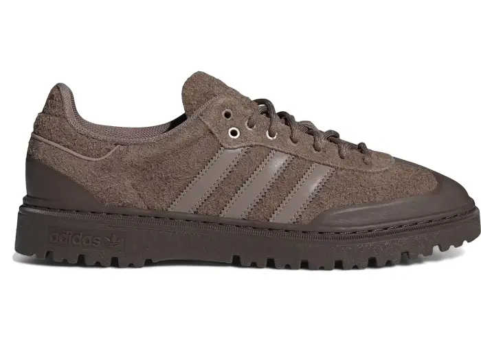 Size 10.5 - adidas Samba Winterized Earth Strata Trace Brown JR0974