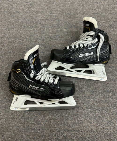 Intermediate Bauer Supreme S27 Hockey Goalie Skates Regular Width Size 4.5 (New)