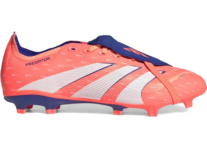 Size 9.5 - adidas Predator League Fold-Over Tongue FG/MG Coral JI1112