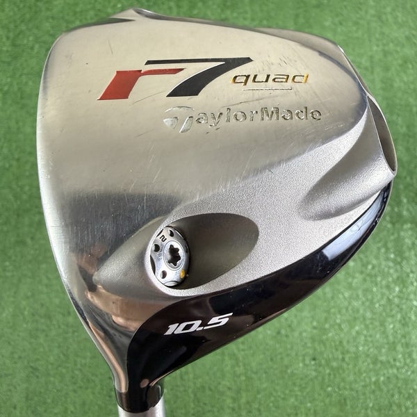 Taylormade R7 Quad 10.5 Driver M.A.S. 7-65 Regular Flex Left Handed