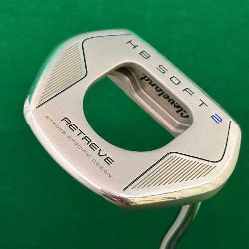 Cleveland 2024 HB SOFT 2 Retreve Double-Bend 35" Mallet Putter Golf Club w/ HC