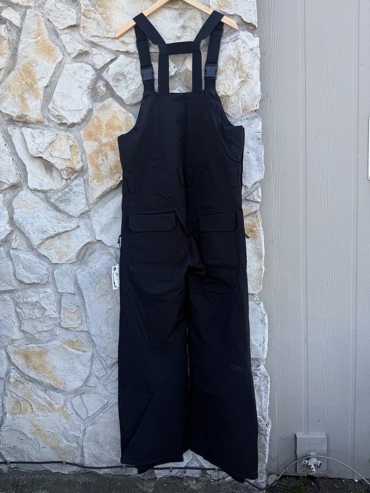 AIRBLASTER Mens 2025 Snowboard Stretch Krill 15k BIB Vintage Black