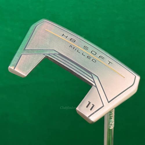 Cleveland HB SOFT Milled #11 Slant-Neck 35.25" Mallet Putter w/Super Stroke & HC