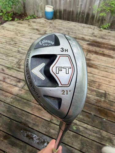 Callaway 2008 FT 3 Hybrid 21 AWT Stiff Flex 38.5 NICE