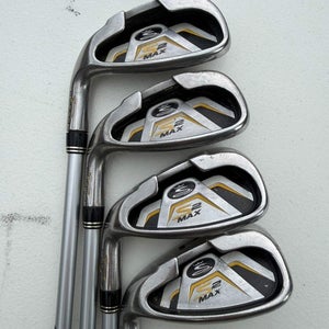 Cobra S2 Max Iron Set 7-PW Aldila DVS HL 55g Senior Flex Lefty Standard
