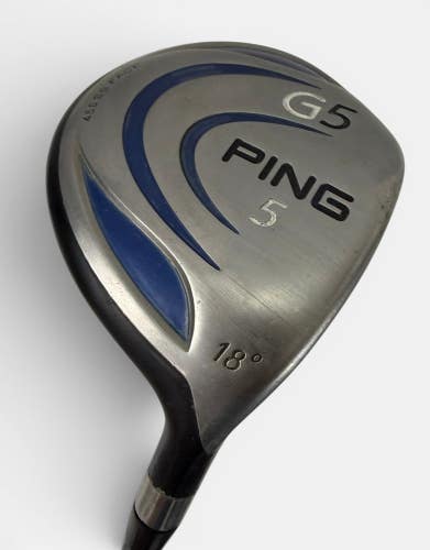 Ping G5 18 #5 Fairway Wood TFC 100 Ladies Graphite