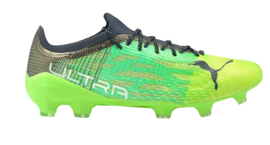 Size 7.5 - Puma Ultra 1.3 FG AG 'Green Glare' 106477 04