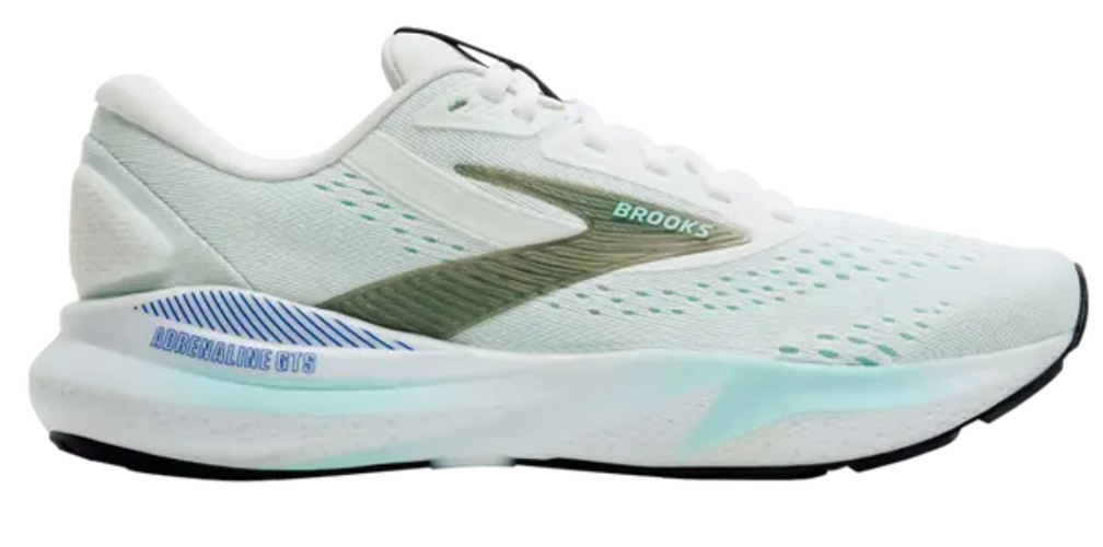 Size 6 - Brooks Wmns Adrenaline GTS 24 'White Limpet Shell' 120426 1B 108
