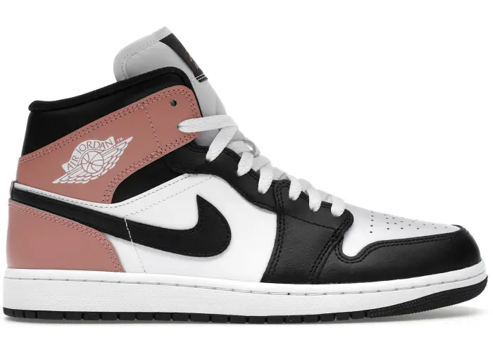 Size 10.5 - Jordan 1 Mid White Rust Pink Black DQ8426-100