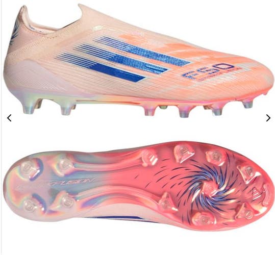 Size 8.5 - adidas F50 Sparkfusion Elite Laceless FG Women jq6354