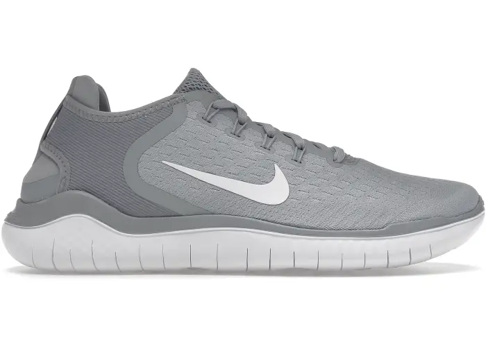Size 7.5 - Nike Free RN 2018 Wolf Grey 942836-003