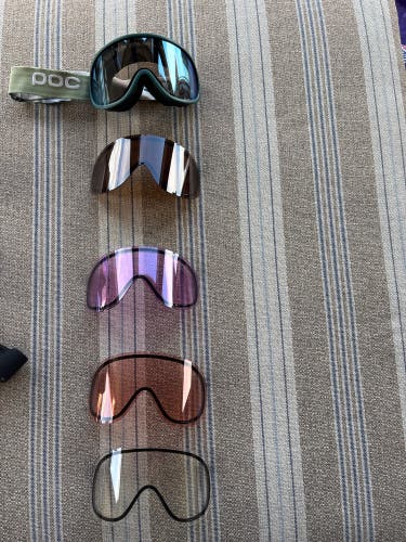 Unisex POC Retina BIG Ski Goggles Large (Used)