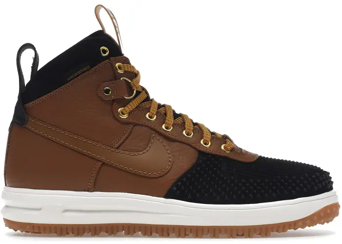 Size 13 - Nike Lunar Force 1 High Duckboot Ale Brown Black 805899-202