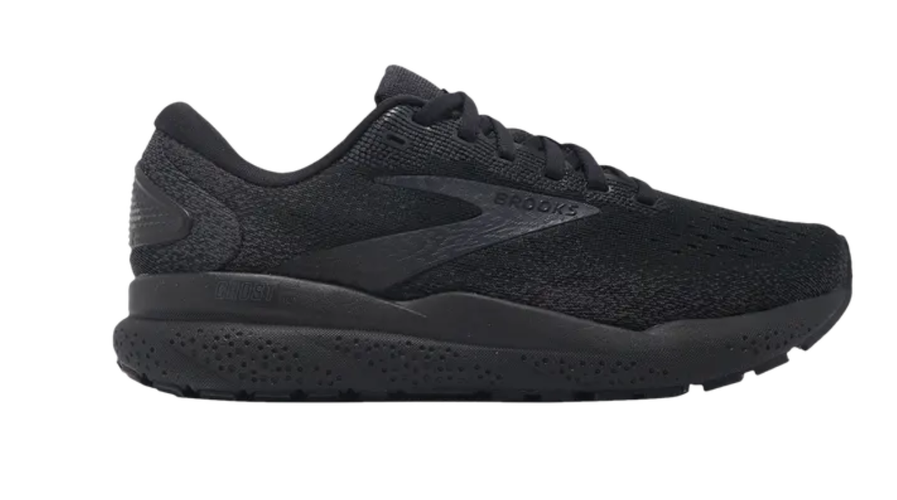Size 7 - Brooks Wmns Ghost 16 Wide 'Black Ebony' 120407 1D 020