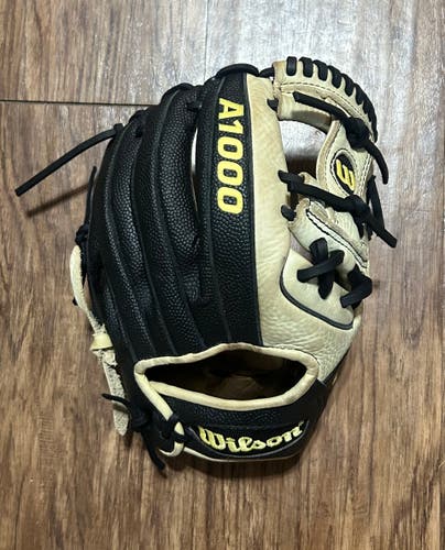 Infield RH Wilson A1000 Baseball Glove 11.5" (Used)