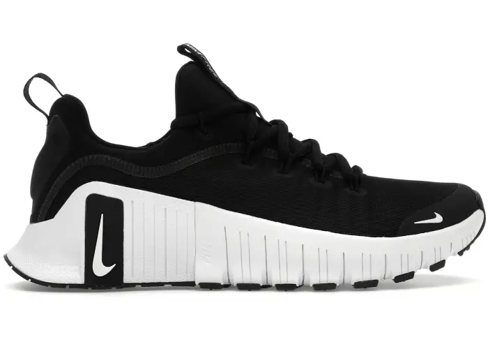Size 9 - Nike Free Metcon 6 Black White (Women's) FJ7126-001