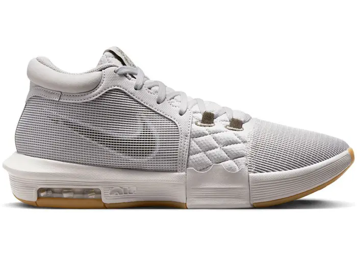 Size 11.5 - Nike LeBron Witness 8 Light Iron Ore Gum FB2239-003