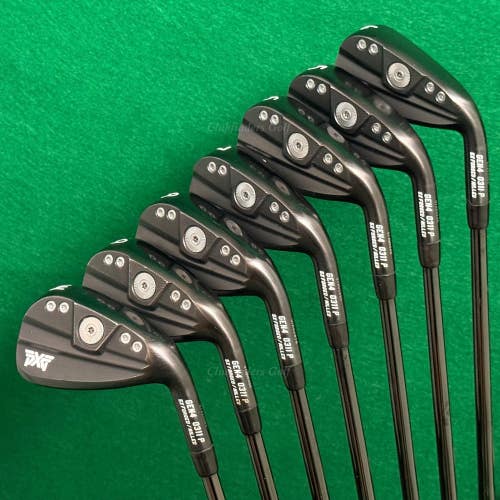 PXG GEN4 0311P Forged Xtreme Dark 4-PW Iron Set KBS $-Taper 120 Black Stiff