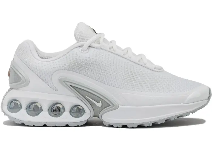 Size 9 - Nike Air Max Dn White Metallic Silver (Women's) FJ3145-102