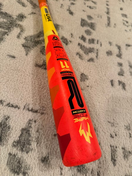 2025 Easton Hype Fire Composite USABat Certified Bat (-11) 16 oz 27" (Used)