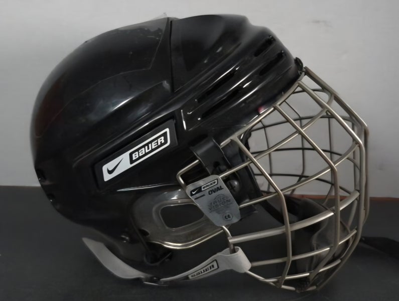 Nike Bauer NBH5500 Hockey Helmet with FM5500L Face Mask, Medium
