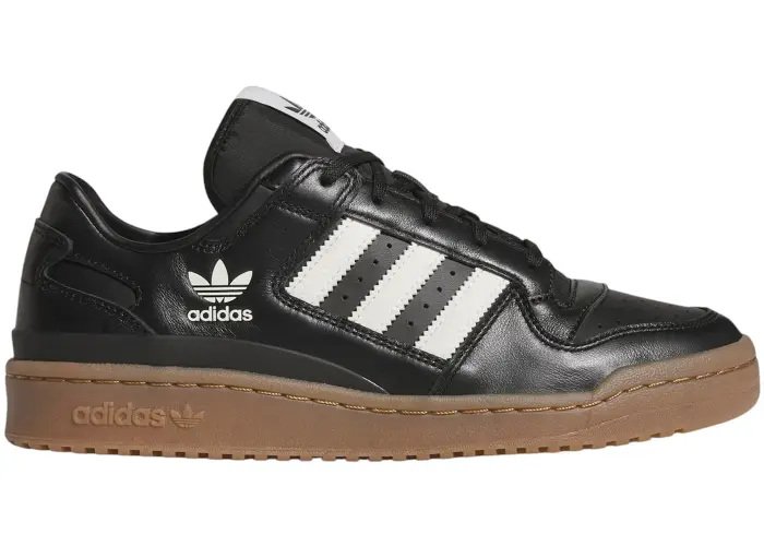 Size 6 - adidas Forum Low Core Black White Gum JQ0208