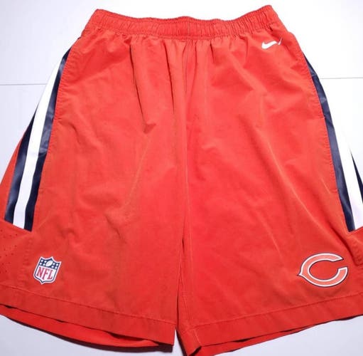 Orange Chicago bears on field Large Men's Nike Shorts (Used)