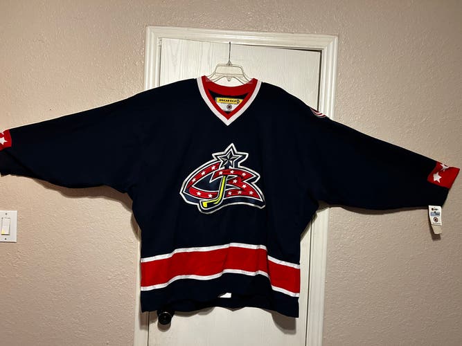 Vintage KOHO Columbus Blue Jackets W/ tags and strap