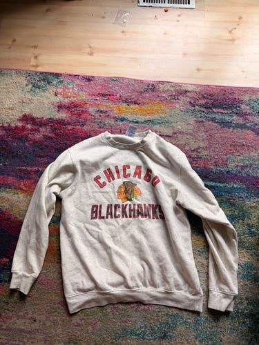 Chicago Blackhawks Adult Unisex Large crew neck(Used)