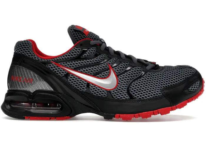 Size 10.5 - Nike Air Max Torch 4 Dark Grey Red 343846-006
