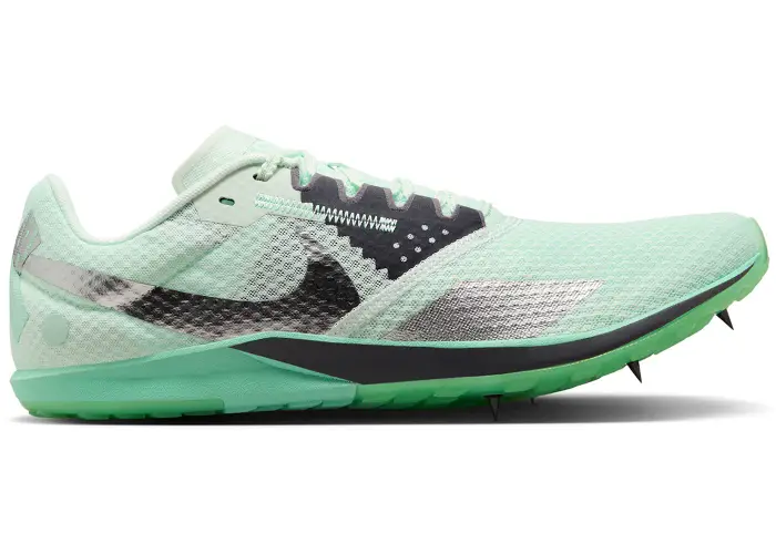 Size 11.5 - Nike Zoom Rival XC 6 Barely Green Green Glow Mint Foam Metallic Silv