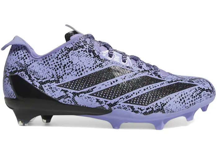 Size 12 - adidas Adizero Electric II 7v7 Light Purple Core Black IE3894