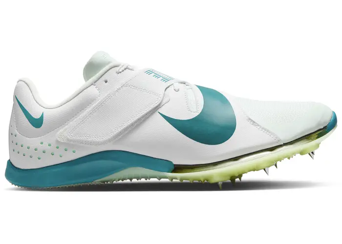 Size 12.5 - Nike Long Jump Elite White Barely Green FZ9326-100