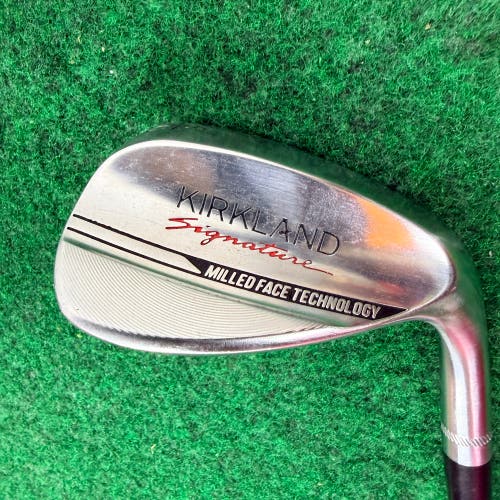 Kirkland Signature 56° Sand Wedge "S" Milled Face Technology True Temper RH MINT