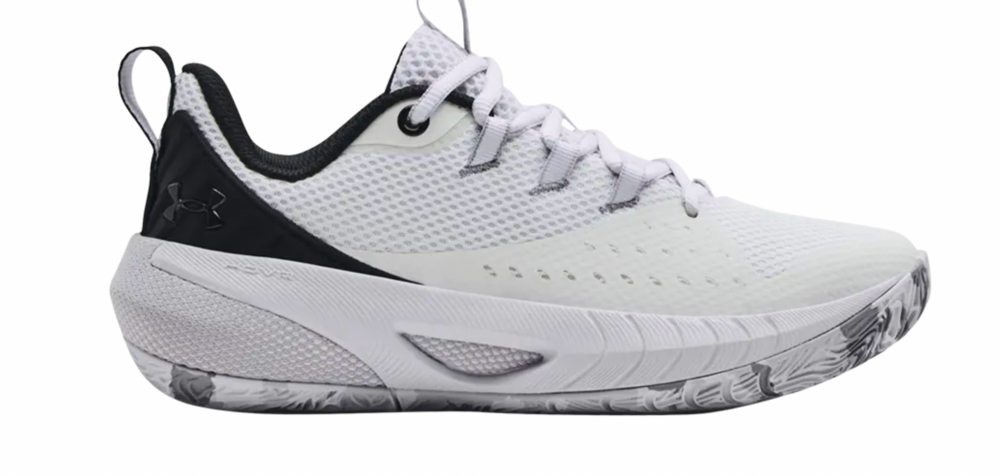 Size 9 - Wmns HOVR Ascent 'White Black' 3025680 100