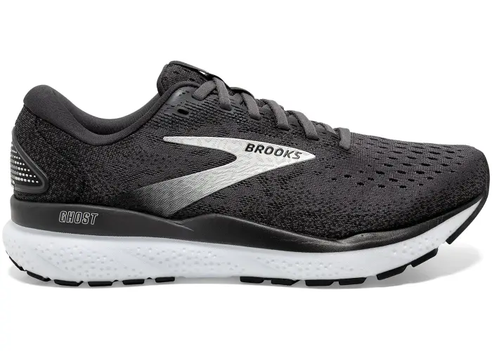 Size 9.5 - Brooks Ghost 16 Black Grey White 110418-1D-090