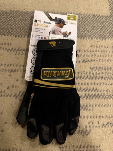 Medium Franklin Pro Classic Batting Gloves (New)