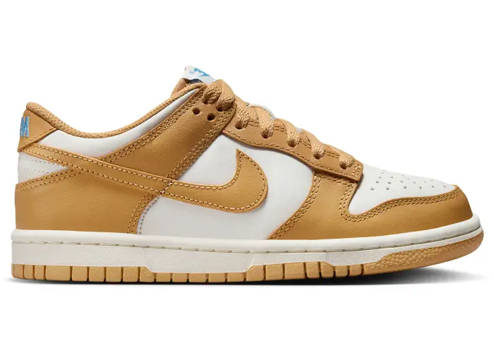 Size 7Y - Nike Dunk Low Honeycomb Sail University Blue (GS) FB9109-700