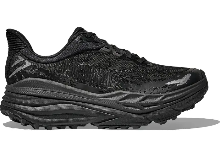 Size 12 - Hoka One One Stinson 7 Black mens 1141530-BBLC