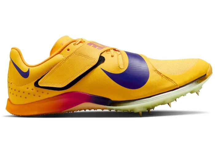 Size 10 - Nike Long Jump Elite Citron Pulse Indigo Burst FZ9326-800