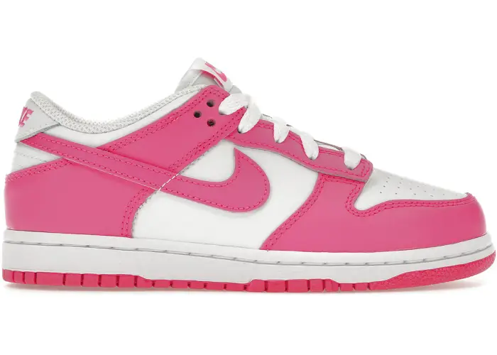 Size 2.5 - Nike Dunk Low Laser Fuchsia (PS) FB9108-102