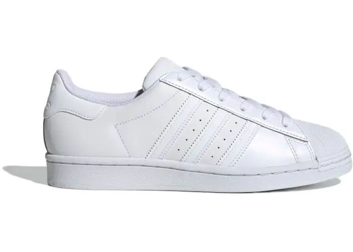 Size 5.5 - adidas Superstar All White (Women's) FV3285