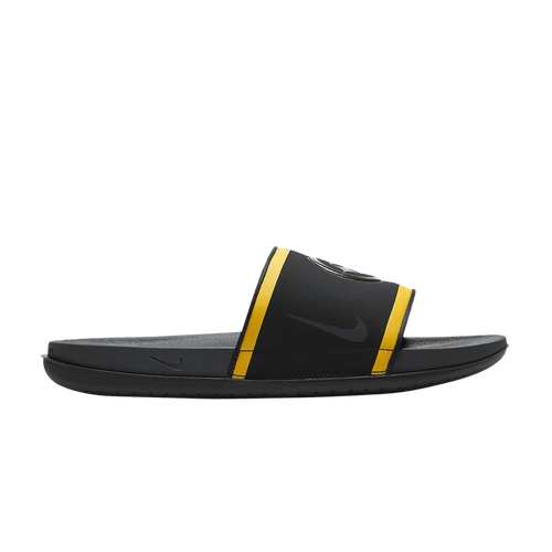 Size 8M/9.5W  NFL x Nike OffCourt Slide 'Pittsburgh Steelers' (NO BOX) DD0547-0
