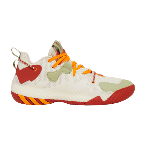 Size 10M/11.5W - Adidas Harden Vol. 6 'Wonder White Magic Lime' (NO BOX) GW9030