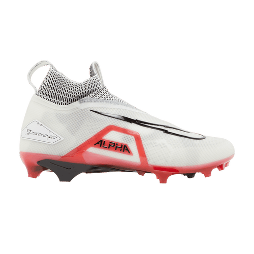 Size 11M/12.5W - Nike Alpha Menace Elite 3 'White  Red (No Box) CT6648-103