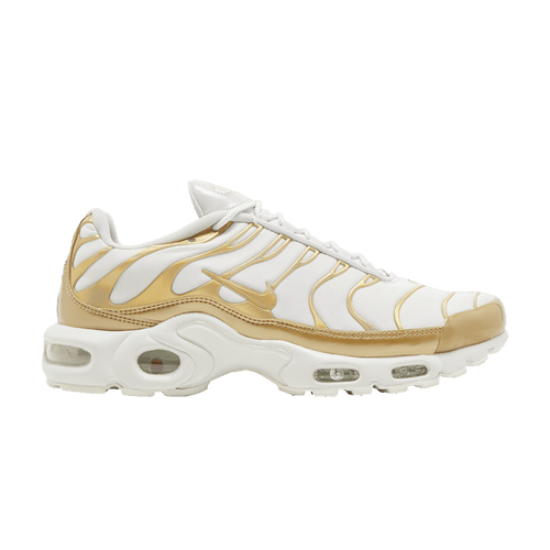 Size 5.5M/7W - Nike Wmns Air Max Plus 'White Gold' (No Box) 605112-054