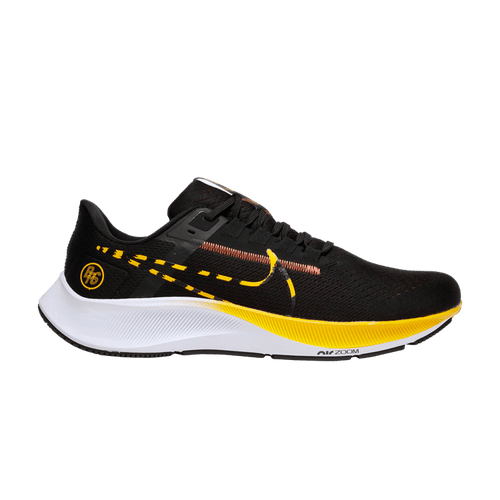 Size 10.5M/12W - Nike Air Zoom Pegasus 38 'Black Gold (No Box) DM7602-001