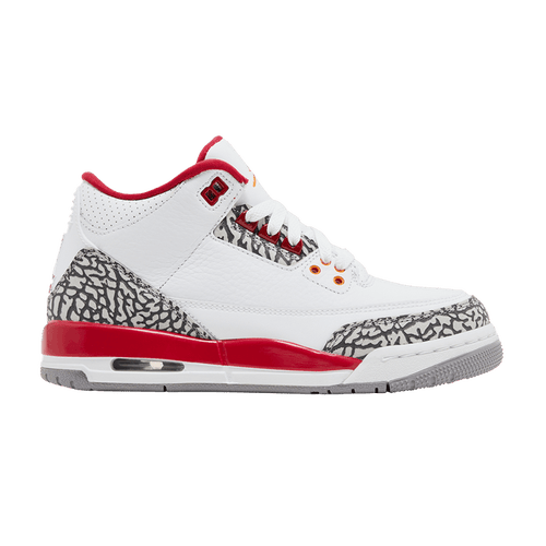 Size 4M/5.5W - Air Jordan 3 Retro GS 'Cardinal Red' (No Box) 398614-126