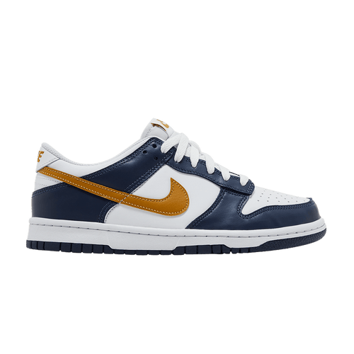 Size 4M/5.5W - Nike Dunk Low GS  Navy (No Box) FB9109-111